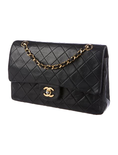 chanel classic flap back|chanel classic flap bag vintage.